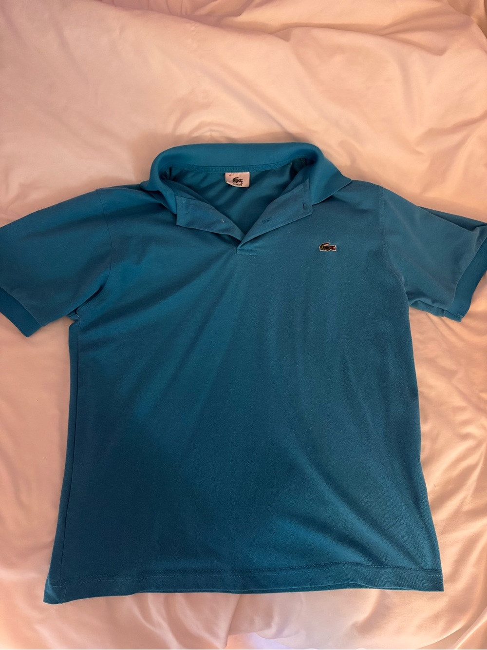 Lacoste Men’s Polo Shirt in a Beautiful Blue Colour - Size 4